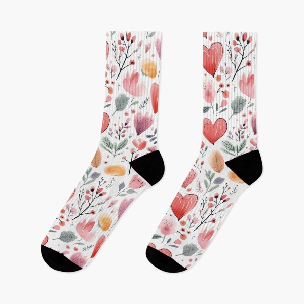 Item preview, Valentines Watercolor Pattern #1 designed and sold by NatureSight.