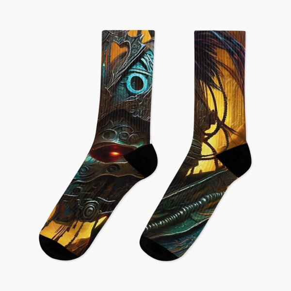 Item preview, Wastelands Cyber Mutant - Surreal Sci Fi Fantasy art designed and sold by Delerat7.