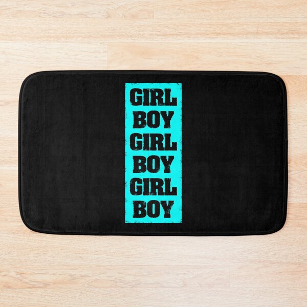 Item preview, Girl Boy Girl Boy Girl Boy Girl Boy Repeating In Light Blue designed and sold by NeavesPhoto.