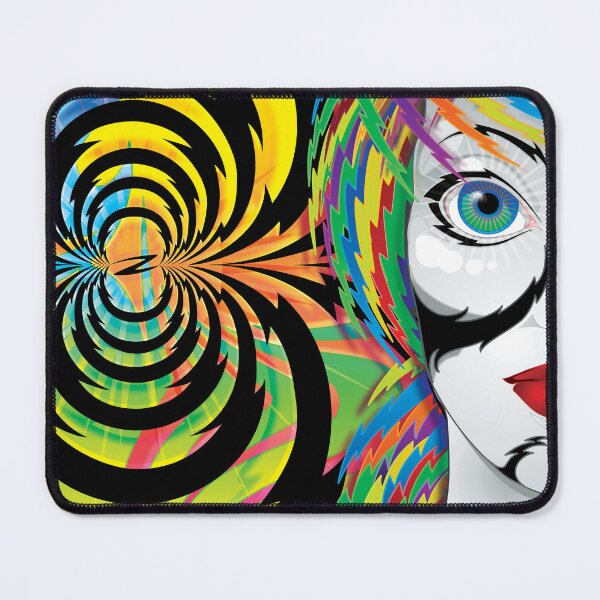 Item preview, Electric Rainbow Energy Girl designed and sold by Jeffery Wright.