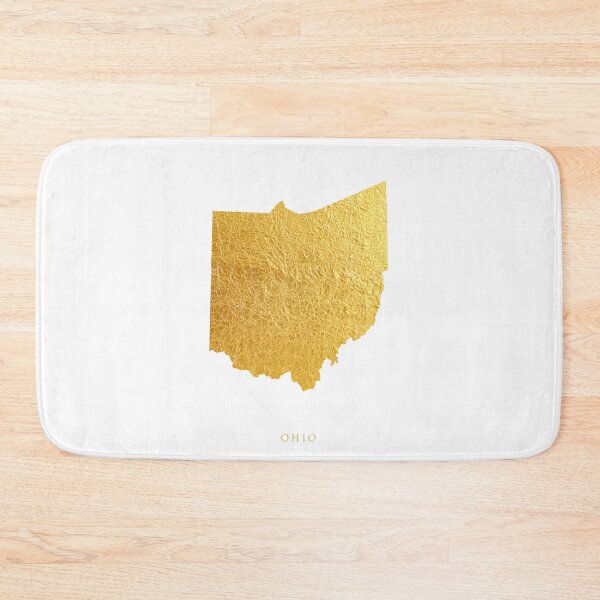 Item preview, Ohio Gold Map designed and sold by ArtPrints.
