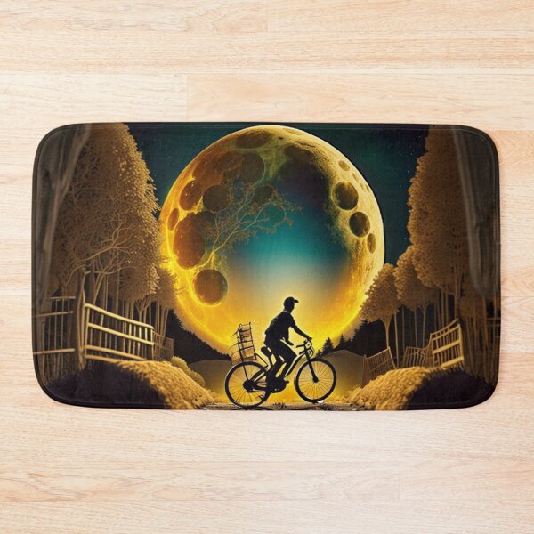 Item preview, Full Moon Cheese Night by Bike designed and sold by Simplybe1.