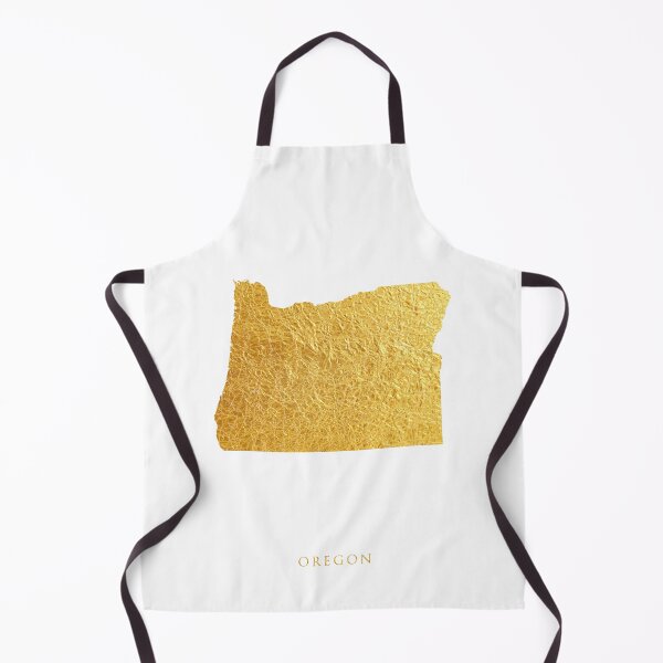 Item preview, Oregon Gold Map designed and sold by ArtPrints.
