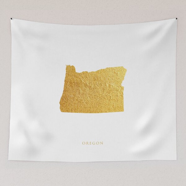 Item preview, Oregon Gold Map designed and sold by ArtPrints.