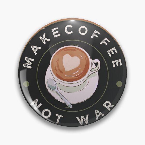 Item preview, Make Coffee Not War designed and sold by DCM MERCH on Amazon.