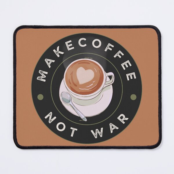 Item preview, Make Coffee Not War designed and sold by DCM MERCH on Amazon.
