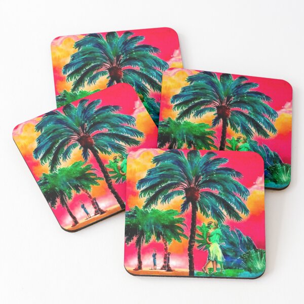 Item preview, Kissing under Palms designed and sold by George Hutton Hunter.