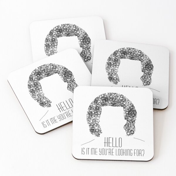 Item preview, Hello, is it me you are looking for? - Lionel Richie Shirt - Design in Black designed and sold by Farzad Designs.