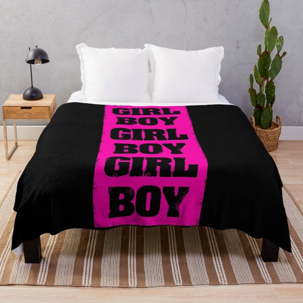 Item preview, Girl Boy Girl Boy Girl Boy Girl Boy Repeating In Pink designed and sold by NeavesPhoto.