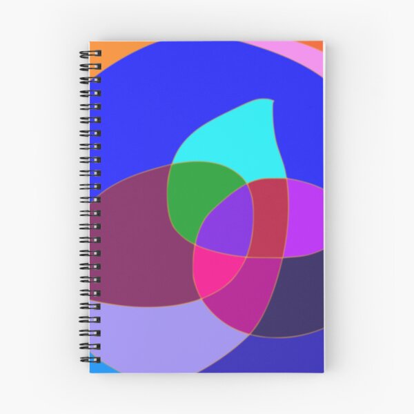 Item preview, Colorful Abstract Composition with Geometric Shapes and Flowing Lines designed and sold by masabo.