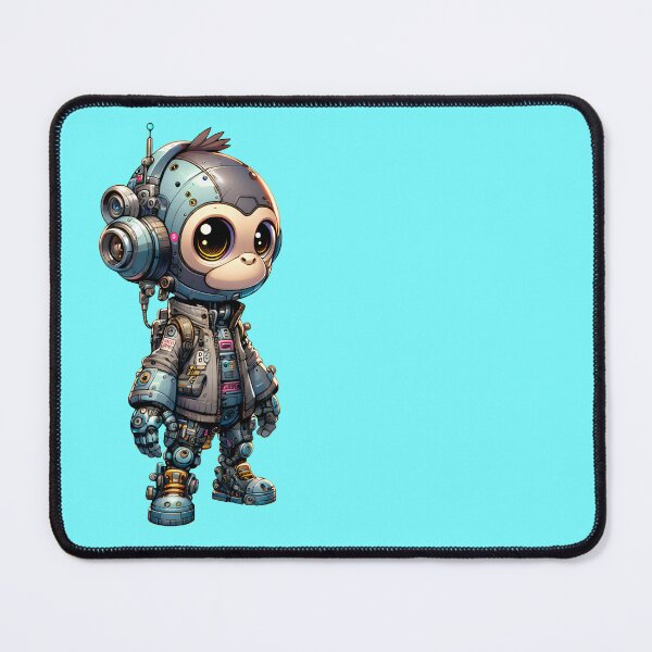 Item preview, Cute Cyberpunk Robot Monkey! designed and sold by kukamatsu.