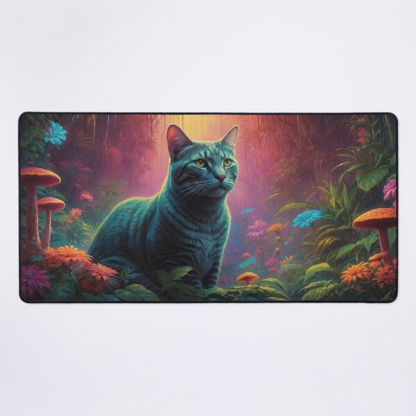 Item preview, Jungle Dreamscape: Feline Fantasy designed and sold by ZION-E-Store.