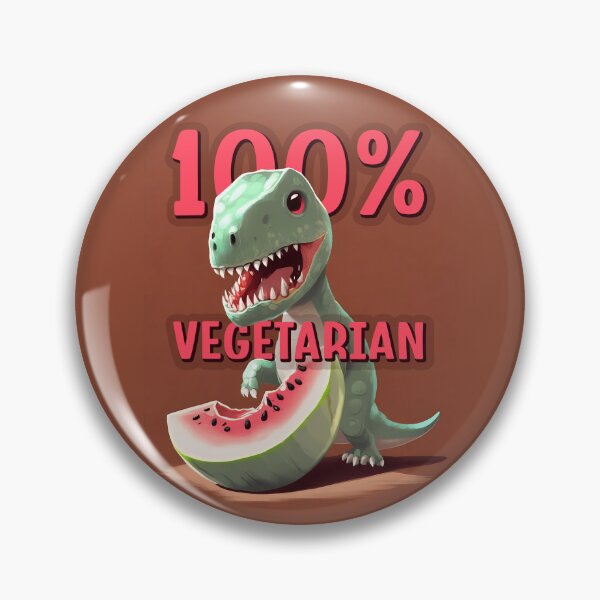 Item preview, How to be vegetarian - 100% Vegetarian designed and sold by BubblyDelight.
