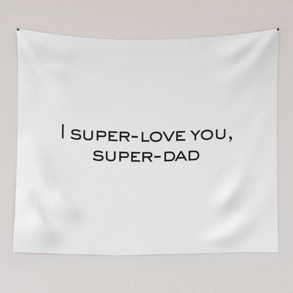 Item preview, Connor Roy I Super Love You Super Dad designed and sold by daniqsa.