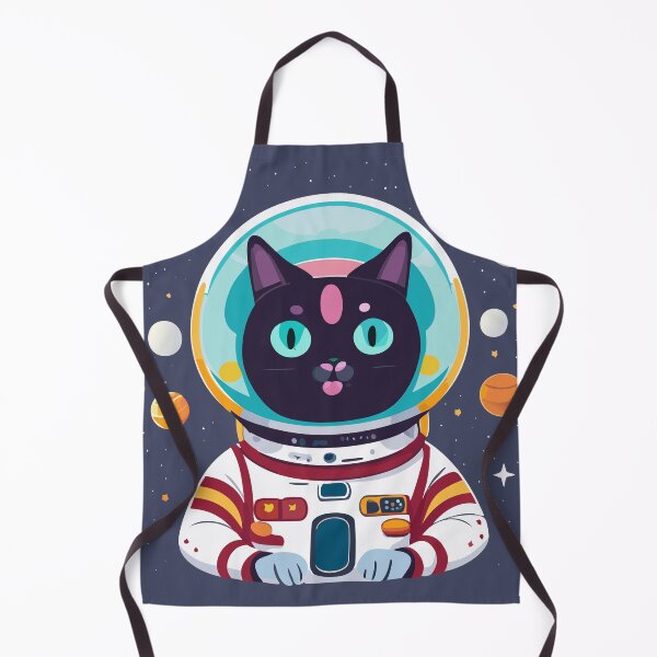 Item preview, Astronaut Cat In Space With Planets designed and sold by griceyvisuals.