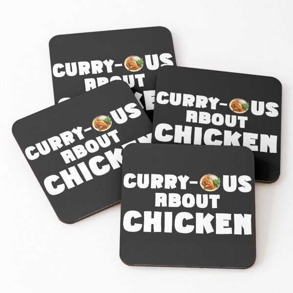 Aperçu de l'œuvre Curry-ous à propos du poulet - Poulet au curry créée et vendue par AvenueOfFulfill.