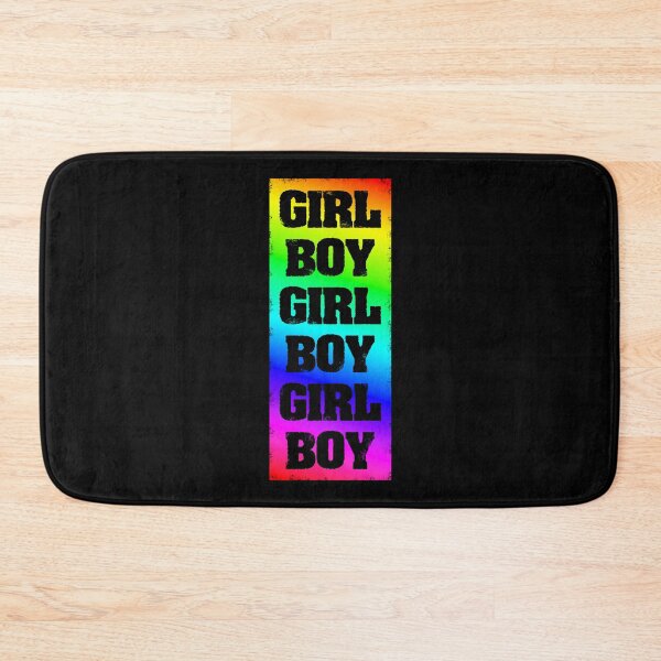 Item preview, Girl Boy Girl Boy Girl Boy Girl Boy Repeating In Rainbow designed and sold by NeavesPhoto.