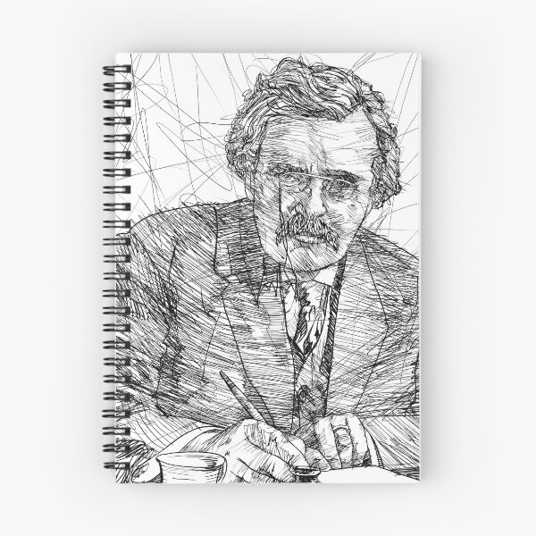 Item preview, G. K. CHESTERTON ink portrait.1 designed and sold by lautir.