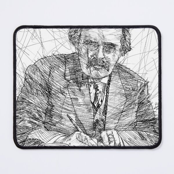Item preview, G. K. CHESTERTON ink portrait.1 designed and sold by lautir.