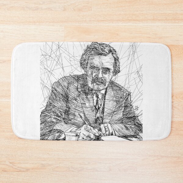 Item preview, G. K. CHESTERTON ink portrait.1 designed and sold by lautir.