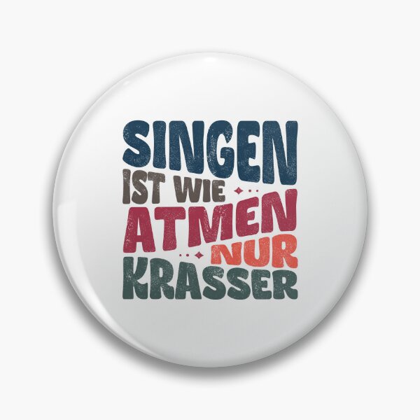 Artikelvorschau, Singen ist wie Atmen nur krasser entworfen und verkauft von Line2Rhyme.