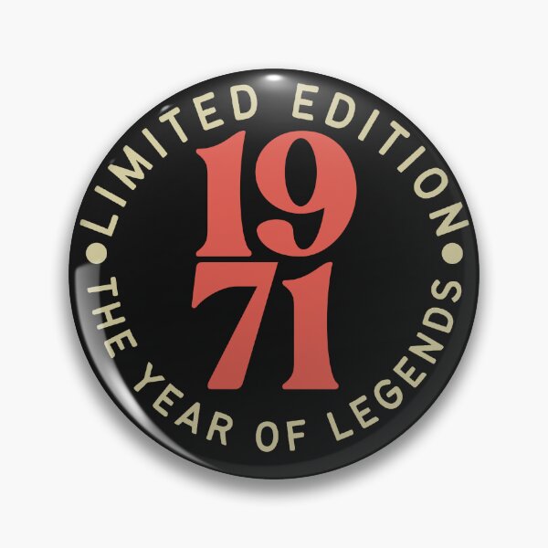 Item preview, 1971 limited edition legend vintage retro designed and sold by vintage-years.