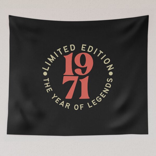 Item preview, 1971 limited edition legend vintage retro designed and sold by vintage-years.