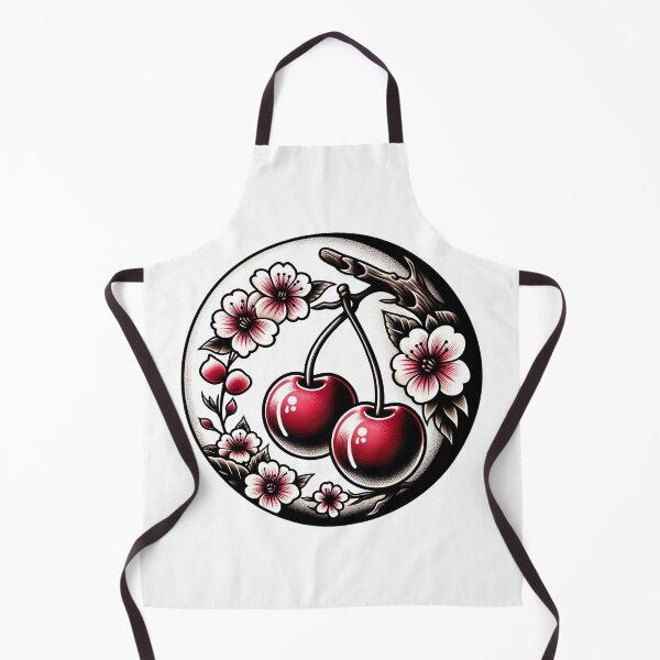 Item preview, Cherries & Blossoms designed and sold by fairycoffins.
