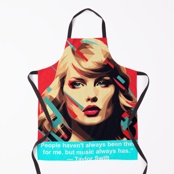 Item preview, “People haven't always been there for me, but music always has.” ― Taylor Swift designed and sold by CanvasLady.