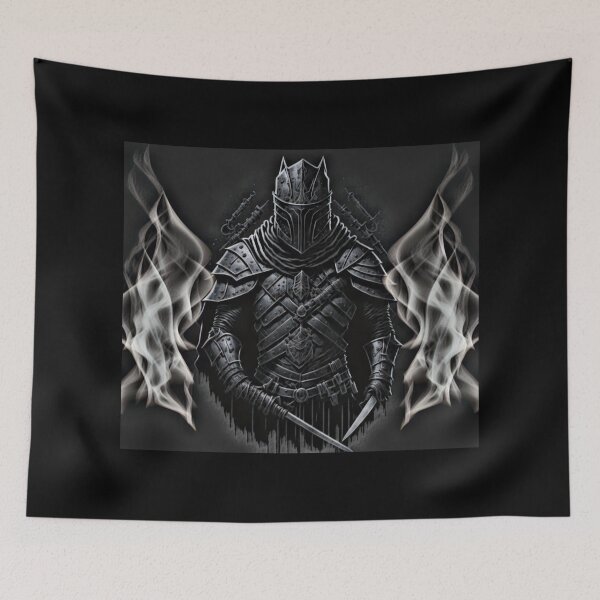 Item preview, Smokey Knight - Dark Background designed and sold by TGAL2.