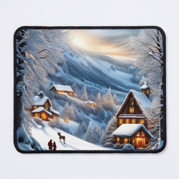 Item preview, Winterscape Christmas Snowy Landscape designed and sold by Simplybe1.