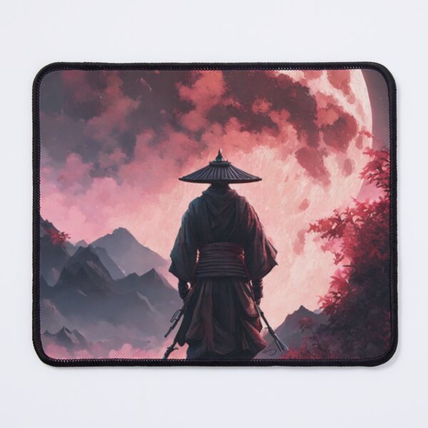Item preview, Samurai and the Blood Moon designed and sold by Toms Tee.