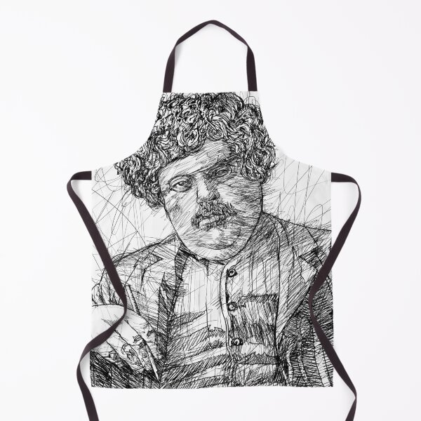 Item preview, G. K. CHESTERTON ink portrait .2 designed and sold by lautir.