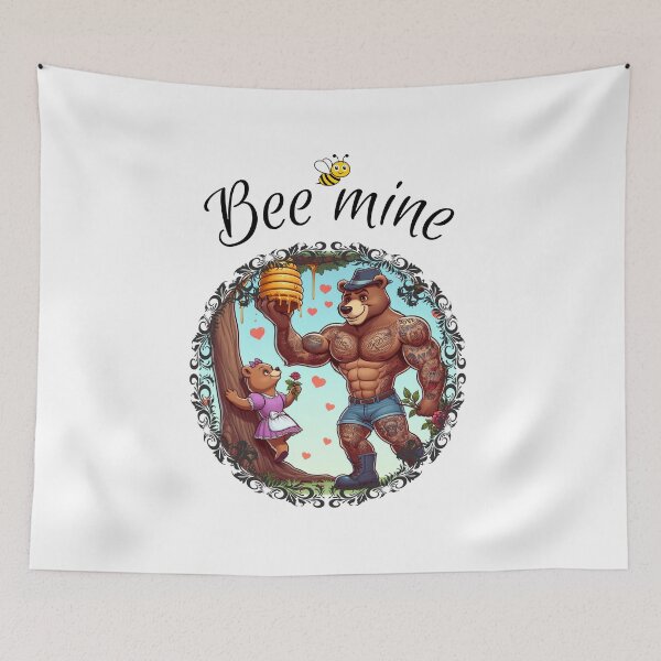 Item preview, Valentine's Day Bee mine  designed and sold by SeeingBeyond.