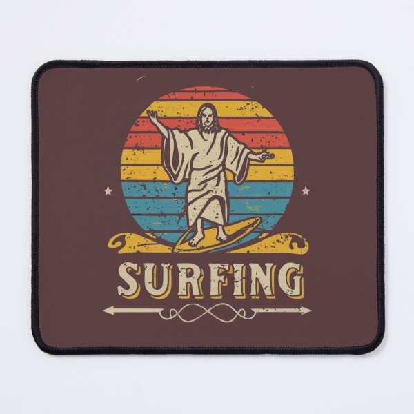 Item preview, Jesus surfing - fun on a surfboard designed and sold by Superdealkoeln.