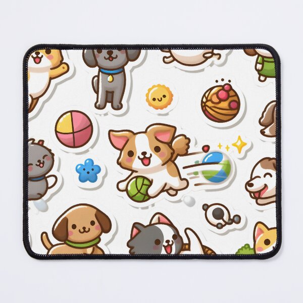 Item preview, Furry Frolics: Joyful Pet Moments designed and sold by AI-Only Creations.