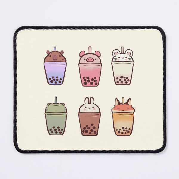 Item preview, Boba animals illustration pack designed and sold by Mayarart.