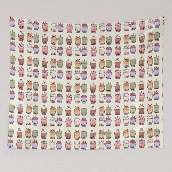 Item preview, Boba animals illustration pack designed and sold by Mayarart.