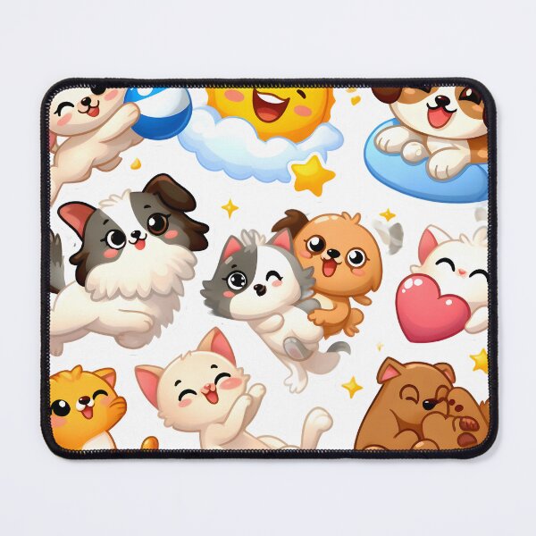 Item preview, Furry Bliss: Pet Joy Unleashed designed and sold by AI-Only Creations.