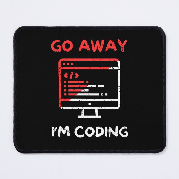 Item preview, Go away i'm coding designed and sold by Gilpro Designs.