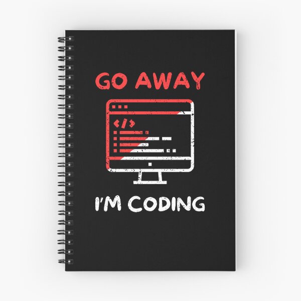 Item preview, Go away i'm coding designed and sold by Gilpro Designs.