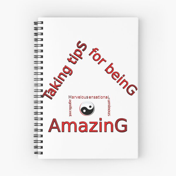 Item preview, Taking tips for being amazing designed and sold by Lucious1994.