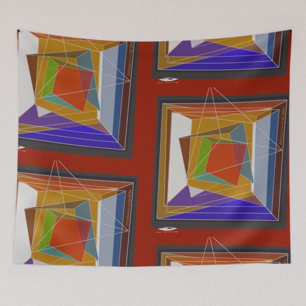 Item preview, Portal of Geometric Shapes designed and sold by MarkGroaning.
