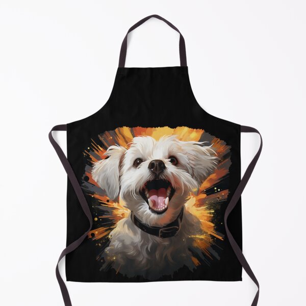 Item preview, Happy Maltese white dog designed and sold by SkyEditor.