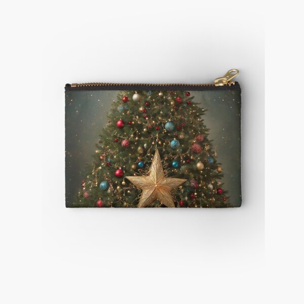 Item preview, Glimmering Elegance: A Radiant Christmas Tree Delight designed and sold by RedArtG09.
