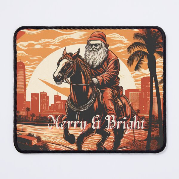 Item preview, Riding for Christmas gifts merry & bright designed and sold by Nathicha.