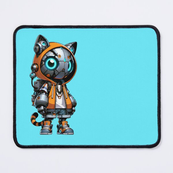 Item preview, Cute Cyberpunk Robot Tiger! designed and sold by kukamatsu.