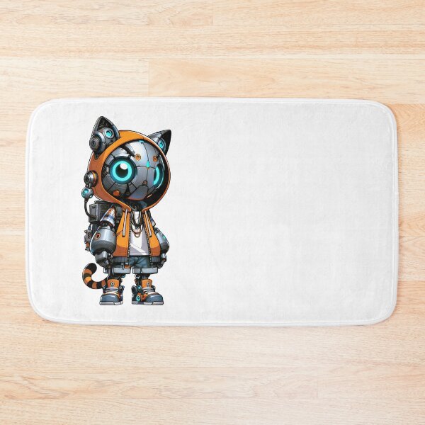 Item preview, Cute Cyberpunk Robot Tiger! designed and sold by kukamatsu.
