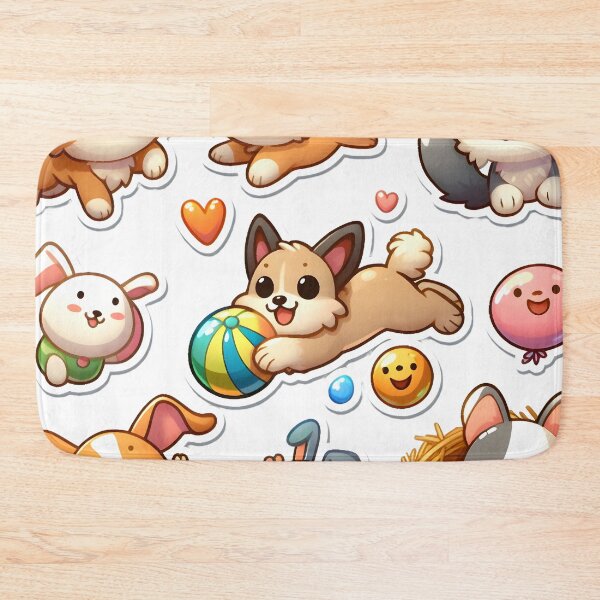 Item preview, Furry Frolics: Joyful Moments with Beloved Pets designed and sold by AI-Only Creations.