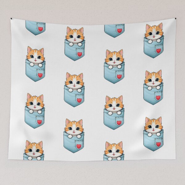 Item preview, Adorable Cat In My Pocket For Cats Lovers designed and sold by ColorFlick.